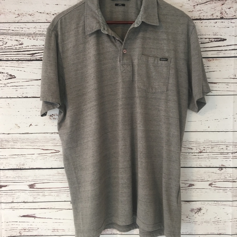Men’s grey polo